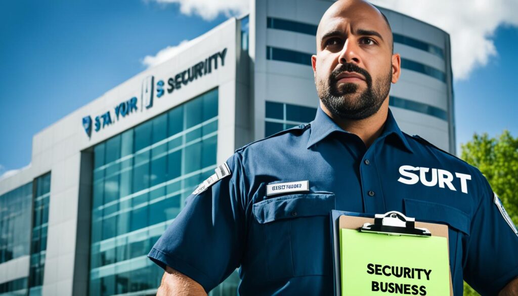 Start a security guard business